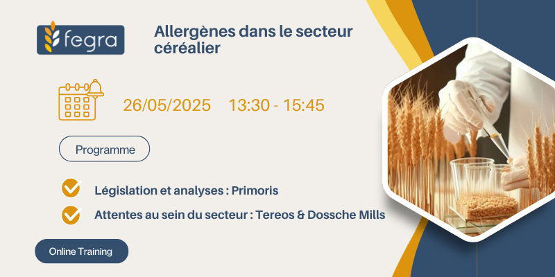 Inscrivez-vous dès maintenant en  envoyant un e-mail à info@fegra.be 